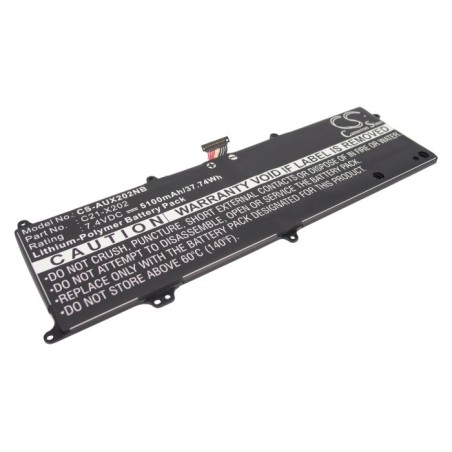 Batterie pour Asus EEE PC X201E (5100 mAh/37.74 Wh, 7.4 V)