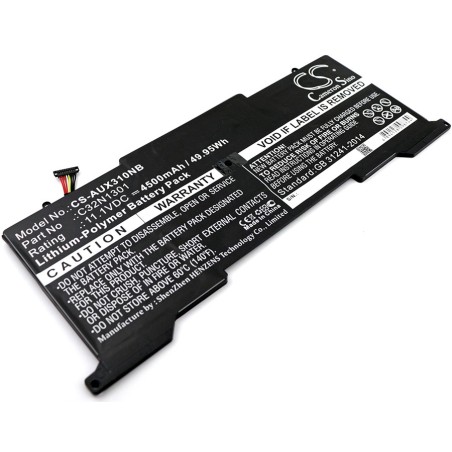 Batterie pour Asus UX31LA (4500 mAh/49.95 Wh, 11.1 V)