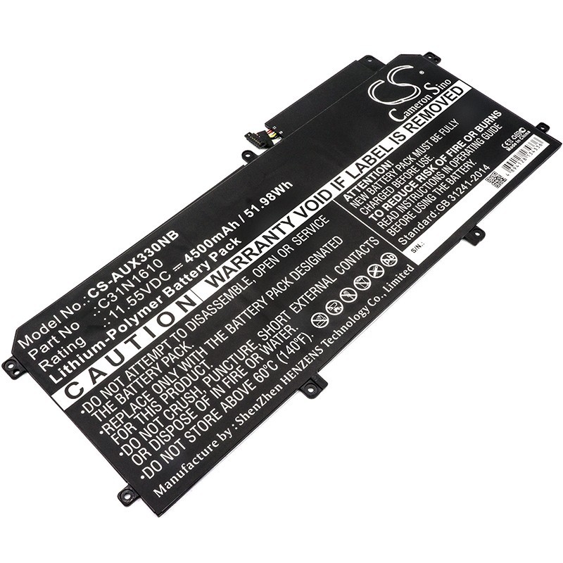 Batterie pour Asus UX330CAK (4500 mAh/51.98 Wh, 11.55 V)