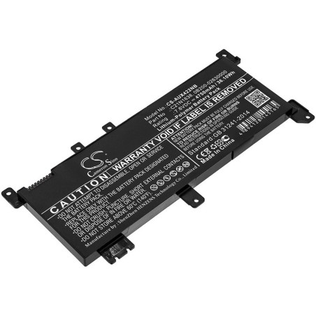 Batterie pour Asus X442UF-FA (4750 mAh/36.1 Wh, 7.6 V)