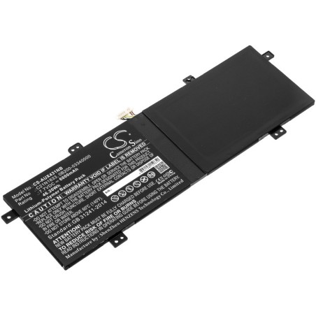 Batterie pour Asus V431FA (6000 mAh/46.2 Wh, 7.7 V)