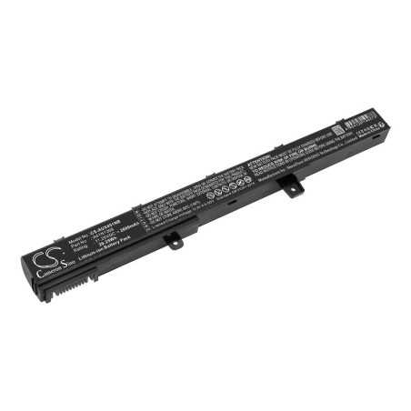 Batterie pour Asus D550CA-SX097H (2600 mAh/29.25 Wh, 11.25 V)