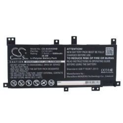 Batterie pour Asus X454LA-WX426D (5000 mAh/38 Wh, 7.6 V)