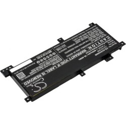 Batterie pour Asus X456UV-BB71-CB (4800 mAh/36.48 Wh, 7.6 V)