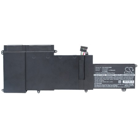 Batterie pour Asus U500VZ (4750 mAh/70.3 Wh, 14.8 V)