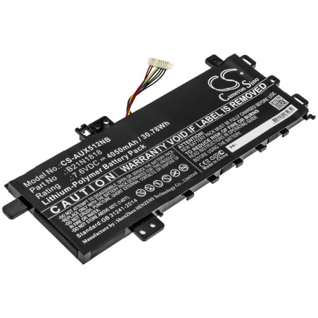 Batterie pour Asus X712FB (4050 mAh/30.78 Wh, 7.6 V)