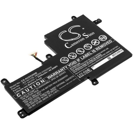 Batterie pour Asus X530FA1E (3550 mAh/40.9 Wh, 11.52 V)