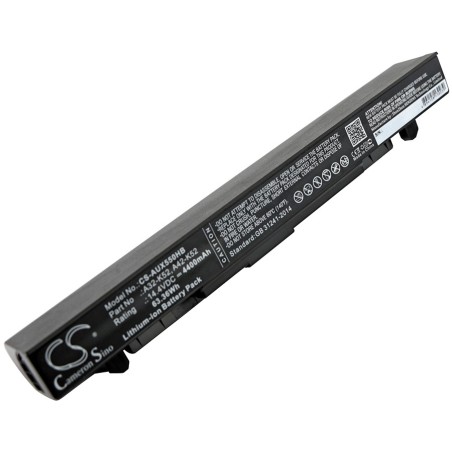 Batterie pour Asus A550CA (4400 mAh/63.36 Wh, 14.4 V)