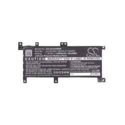 Batterie pour Asus F556UQ-XO528D (5000 mAh/38 Wh, 7.6 V)
