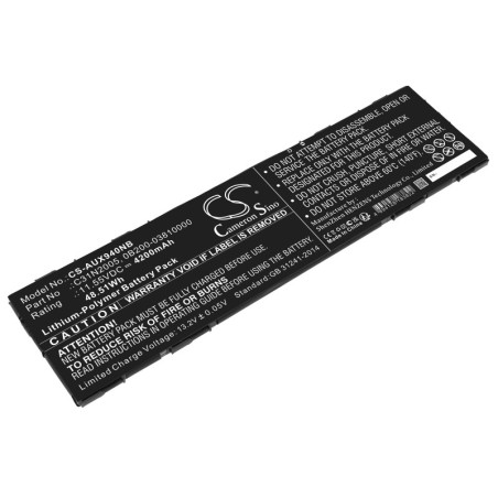 Batterie pour Asus B3402FEA (4200 mAh/48.51 Wh, 11.55 V)