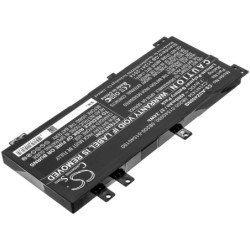 Batterie pour Asus C21N1434 (4900 mAh/37.24 Wh, 7.6 V)