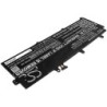 Batterie pour Asus ROG Zephyrus GX501GI-EI007T (3100 mAh/47.74 Wh, 15.4 V)
