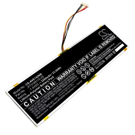 Batterie pour Avita Essential NE14A2 (3200 mAh/23.68 Wh, 7.4 V)