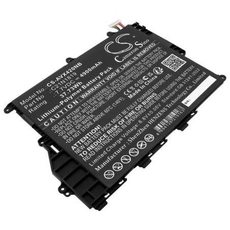 Batterie pour Asus A420UA (4900 mAh/37.73 Wh, 7.7 V)