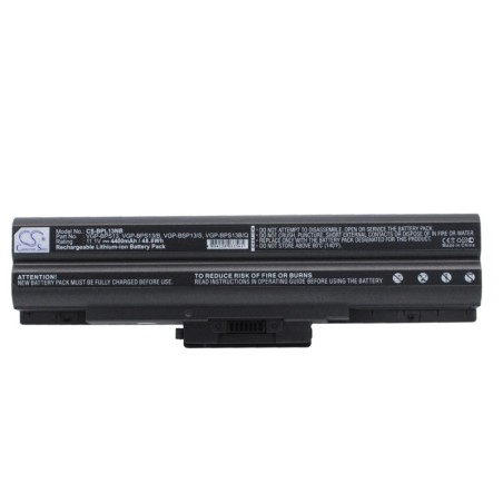Batterie pour Sony VGP-BPS13/B (4400 mAh/48.84 Wh, 11.1 V)