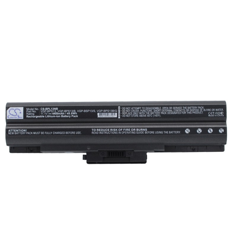 Batterie pour Sony VGP-BPS13B/B (4400 mAh/48.84 Wh, 11.1 V)