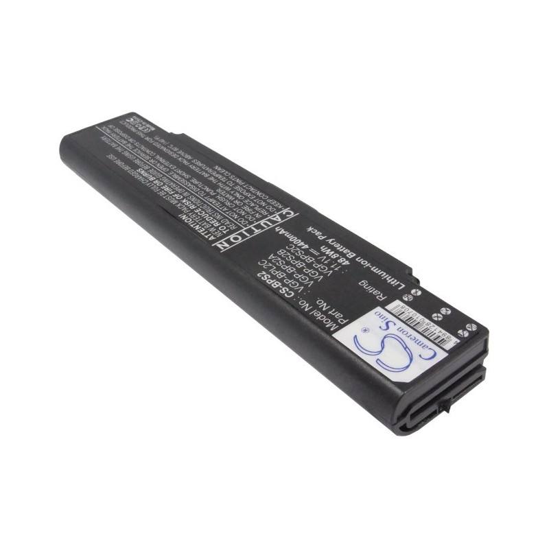 Batterie pour Sony VAIO VGN-C12C (4400 mAh/48.84 Wh, 11.1 V)