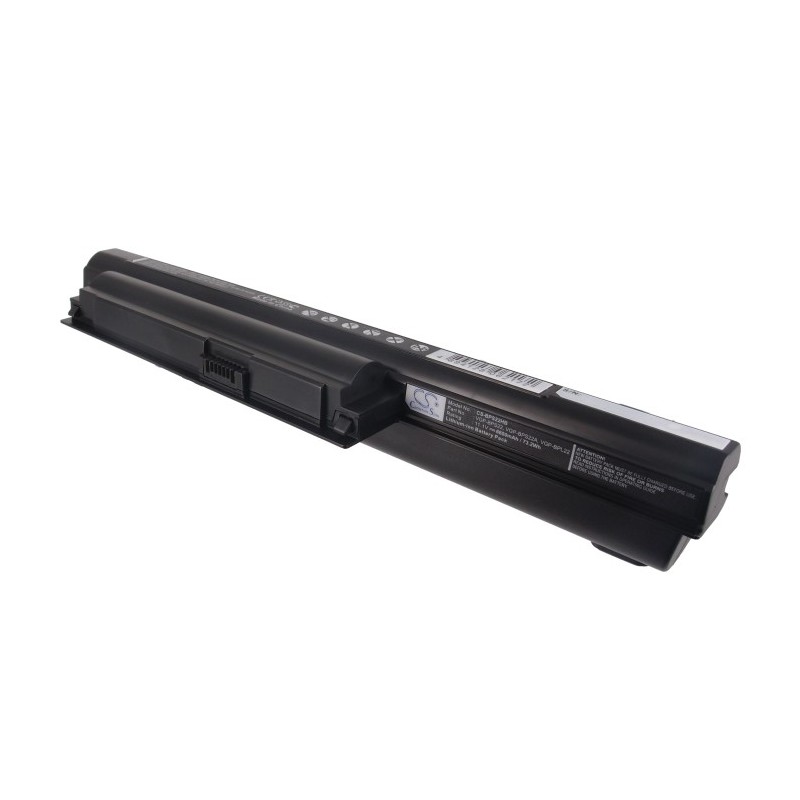 Batterie pour Sony VAIO VPC-EC2M1E/WI (6600 mAh/73.26 Wh, 11.1 V)