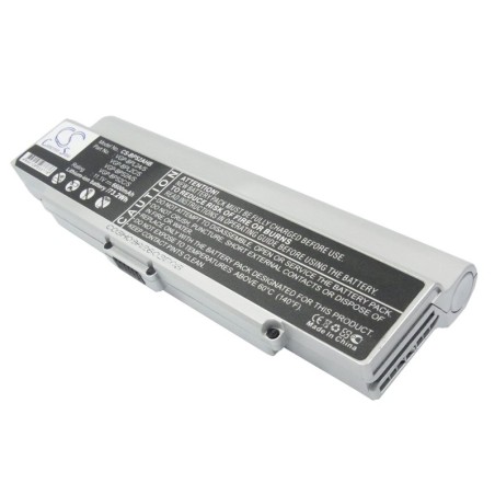 Batterie pour Sony VAIO VGN-N21M/W (6600 mAh/73.26 Wh, 11.1 V)
