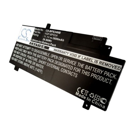 Batterie pour Sony SVF15A1A4E (3600 mAh/39.96 Wh, 11.1 V)