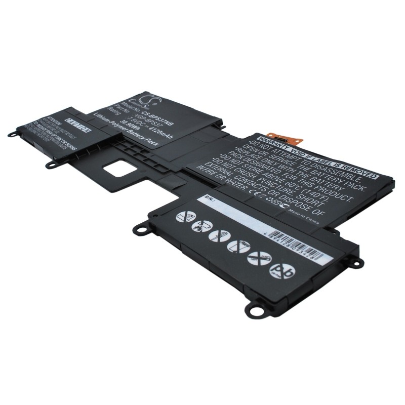 Batterie pour Sony VAIO SVP1121W9EB (4120 mAh/30.9 Wh, 7.5 V)
