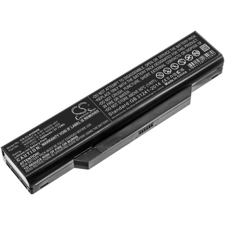 Batterie pour Clevo N350DV (5200 mAh/57.72 Wh, 11.1 V)