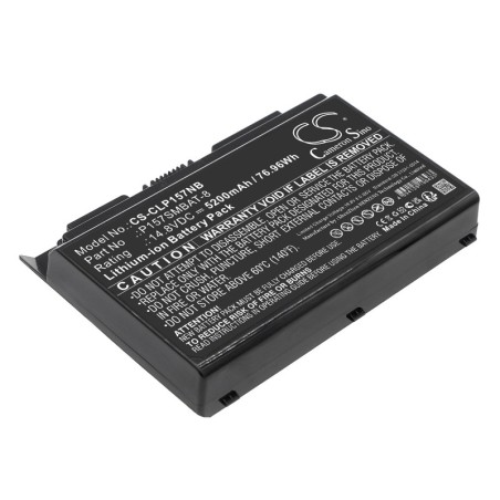 Batterie pour Clevo EON17-S (5200 mAh/76.96 Wh, 14.8 V)