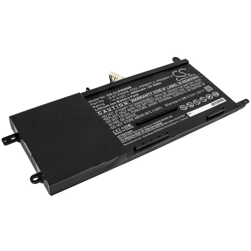 Batterie pour Terrans Force T5 970M 47SH2 (4000 mAh/59.2 Wh, 14.8 V)