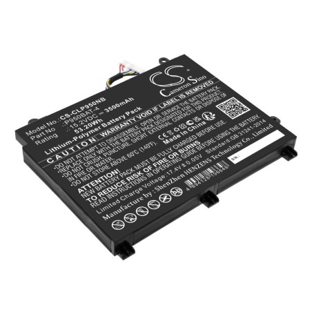 Batterie pour Sager NP8950 (3500 mAh/53.2 Wh, 15.2 V)