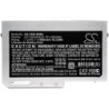 Batterie pour Panasonic CF-S9 (11600 mAh/83.52 Wh, 7.2 V)