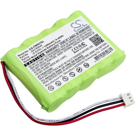 Batterie pour Custom Battery Pack AA1400x5 (1400 mAh/8.4 Wh, 6 V)