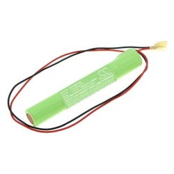 Batterie pour Custom Battery Packs 1/2AA6004S1P (600 mAh/2.88 Wh, 4.8 V)