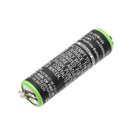 Batterie pour Custom Battery Pack OEM-130 (2000 mAh/2.4 Wh, 1.2 V)