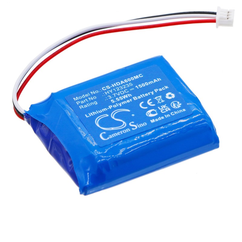 Batterie pour HP DSJ-A6x (1500 mAh/5.55 Wh, 3.7 V)