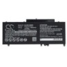 Batterie pour Dell R0TMP (6850 mAh/50.69 Wh, 7.4 V)