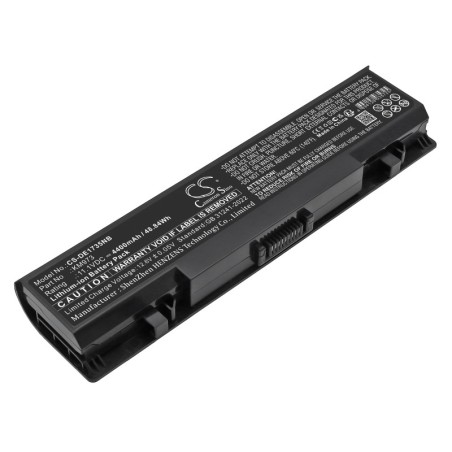 Batterie pour Dell Studio 1735 (4400 mAh/48.84 Wh, 11.1 V)