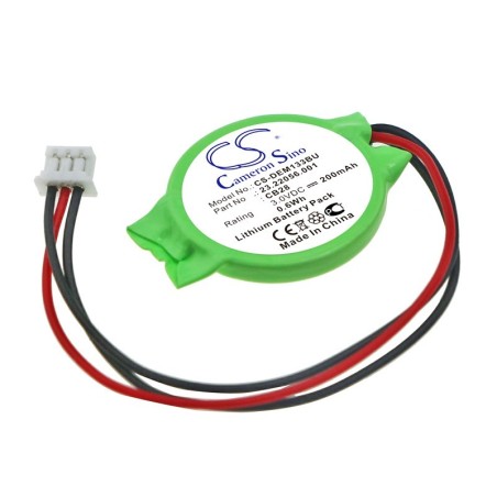 Batterie pour Dell XPS 1318 (200 mAh/0.6 Wh, 3 V)