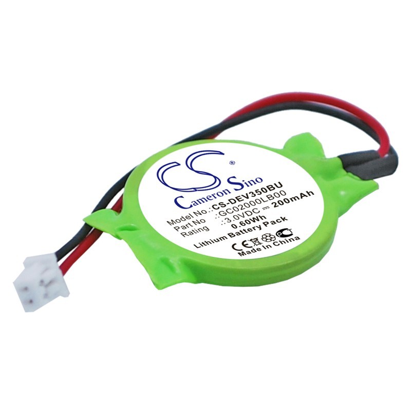 Batterie pour Getac W130 (200 mAh/0.6 Wh, 3 V)
