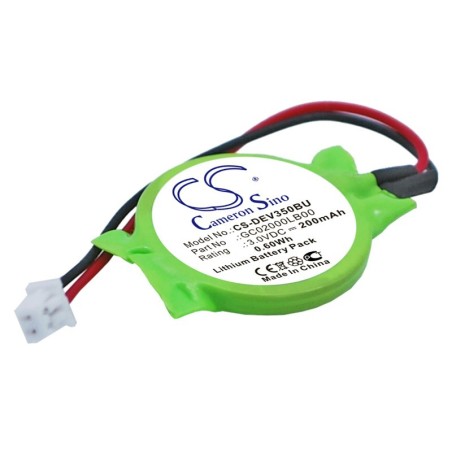 Batterie pour Dell Vostro 3500 (200 mAh/0.6 Wh, 3 V)