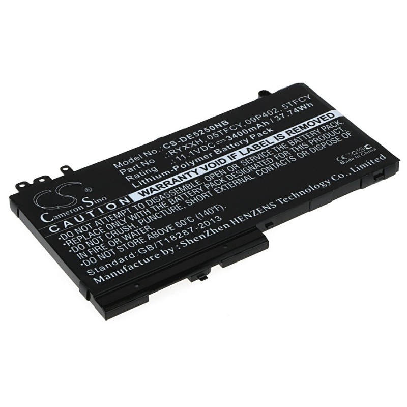 Batterie pour Dell 954DF (3400 mAh/37.74 Wh, 11.1 V)