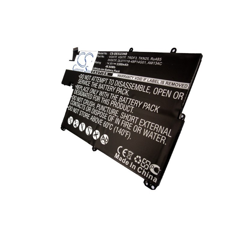 Batterie pour Dell TRDF3 (3300 mAh/48.84 Wh, 14.8 V)