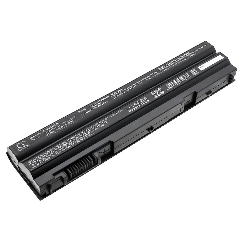 Batterie pour Dell Latitude E5430 (4400 mAh/48.84 Wh, 11.1 V)