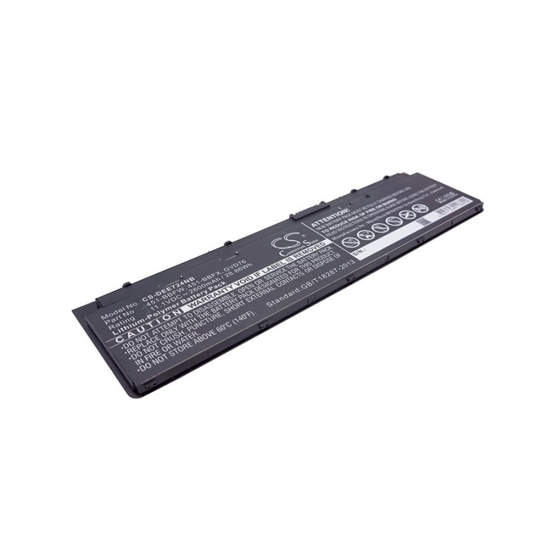 Batterie pour Dell Latitude 12-7000 (2600 mAh/28.86 Wh, 11.1 V)