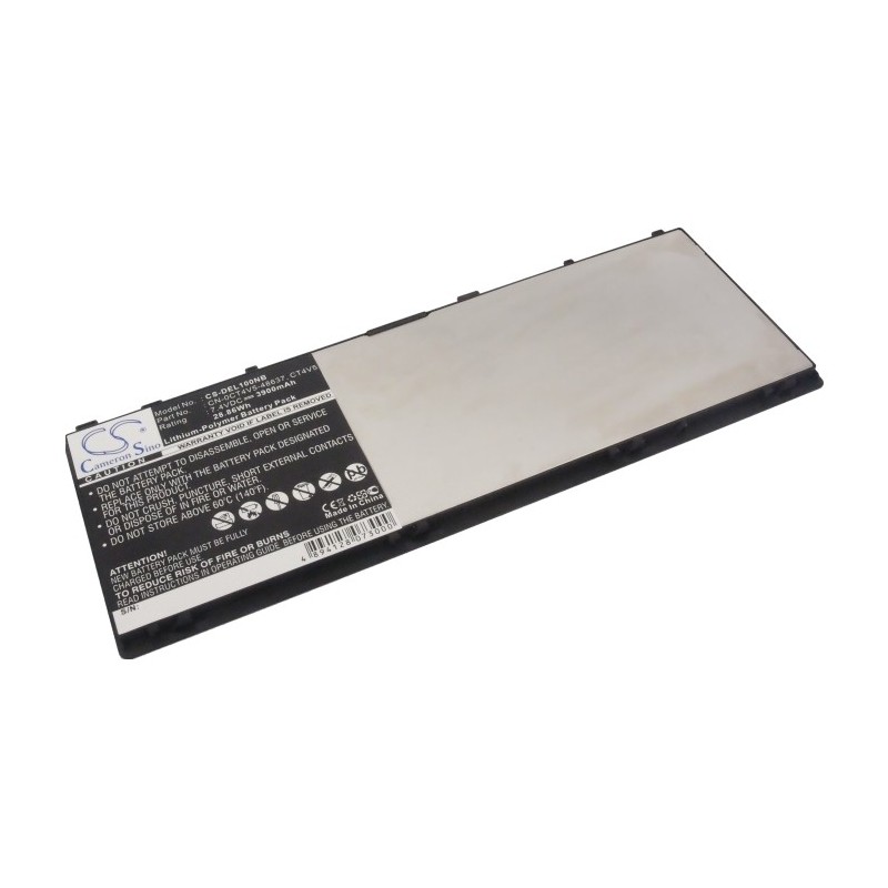 Batterie pour Dell PPNPH (3900 mAh/28.86 Wh, 7.4 V)