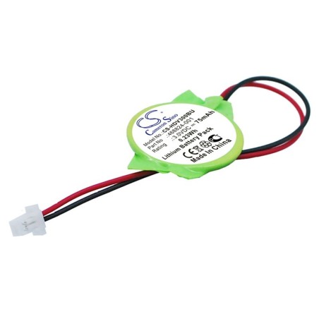 Batterie pour Compaq EVO N200 (75 mAh/0.23 Wh, 3 V)