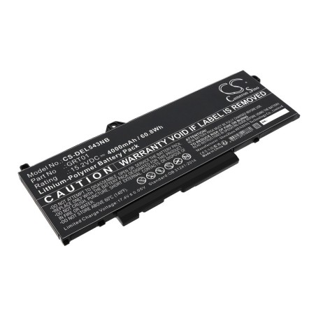 Batterie pour Dell 53XP7 (4000 mAh/60.8 Wh, 15.2 V)