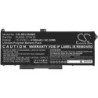 Batterie pour Dell Precision 15 3560 (4100 mAh/62.32 Wh, 15.2 V)