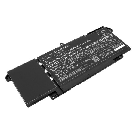 Batterie pour Dell 1PP63 (3650 mAh/41.61 Wh, 11.4 V)