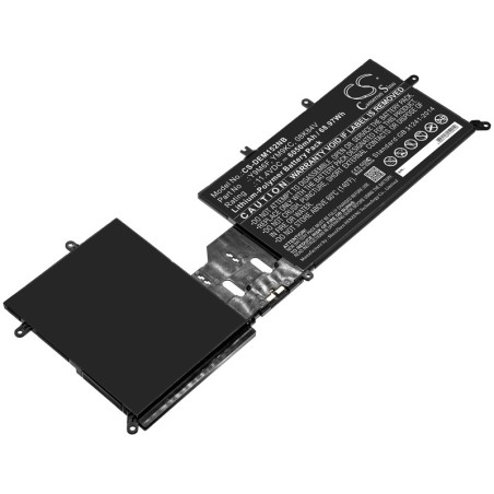 Batterie pour Dell Alienware M17 R2 P41E (6050 mAh/68.97 Wh, 11.4 V)