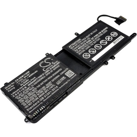 Batterie pour Dell Alienware17 R5 (8300 mAh/94.62 Wh, 11.4 V)